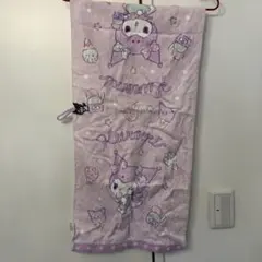 クロミちゃん　タオル　パープル