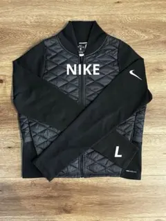 NIKE ナイキ キルティング ジャケット ブルゾン AEROLAYER L 黒