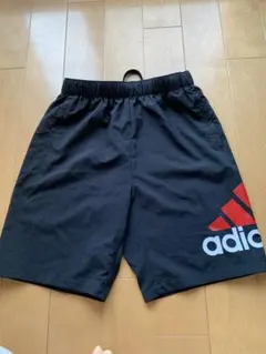 adidas ブラック 半ズボン AEROREADY 160cm