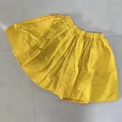 グローバルワーク スカート イエロー キッズ XLサイズ (120-130cm)
