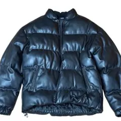 レザーダウンジャケット ダウンジャケット