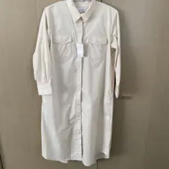 新品未使用品　B.C STOCK ベージュ シャツワンピース