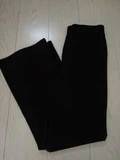 【しまむら】黒 フレアパンツ