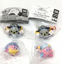 星のカービィ フィギュアマスコット４点セット　　【新品、未使用】