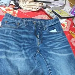 AMERICAN EAGLE ダークブルーデニム