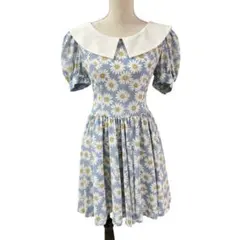 エムズグレイシー ワンピース 半袖 花柄 膝丈