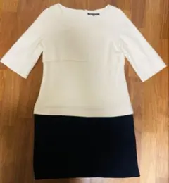 QUEEN'S COURT ひざ丈ワンピース サイズ2