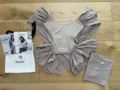 美品　Konny コニー メッシュ　抱っこ紐 ベージュ М