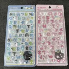 ボンボンドロップシール　サンリオ　はぴだんぶい　新品