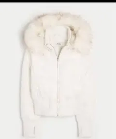 H*送様 Hollister ホリスター ファーダウン アウター Hollister ホリスター アウター レディース 正規品 HOLLISTER