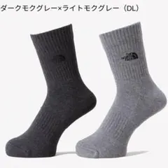 THE NORTH FACEロゴソックス２足組 27～29㎝のサムネイル