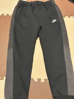 NIKE ジョガーパンツ グレー サイドパネル ブラック スエット パンツ新品