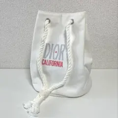 Dior CALIFORNIA 巾着 ポーチ ホワイトのサムネイル