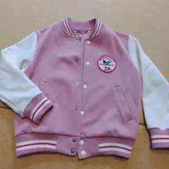 ユニクロ　スヌーピー刺繍ワッペンジャンパー　120センチ