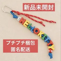 新品未開封】Me% ローリーズファーム ハローキティ ロゴチャーム 