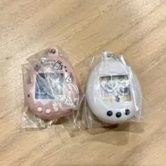 たまごっち シャカシャカチャームコレクション てんしっち くちぱっち ピンク 白