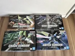HG ザクウォーリア カオス ガイア アビス ガンダムSEED ガンプラ未組立