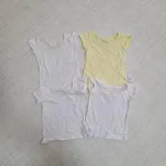 ユニクロ コットンメッシュ素材 肌着4枚セット