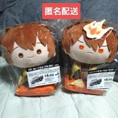 家庭教師ヒットマンREBORN! 沢田綱吉 くらっくじ ぬいぐるみ 2点セット