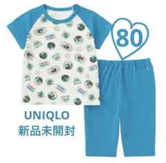 D80新品★ユニクロ ドライパジャマ 80cm★きかんしゃトーマス