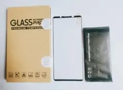 Xperia 1 VI ガラスフィルム 強化ガラス液晶保護フィルム 3D 黒