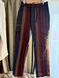 kith multicolored stripe cargo pants