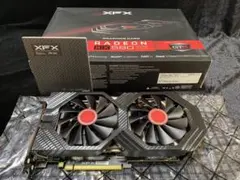 XFX Radeon RX580 OC 8GB 本体 元箱&取説付属