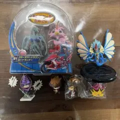 当時物　バンダイ　遊戯王　デュエルスイング　フィギュア　全6種類セット✖️3 当時物 バンダイ 遊戯王 デュエルスイング フィギュア 全6種類セット