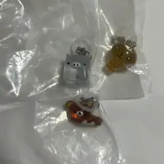 モノクロブー(しろ) こげぱん　リラックマ　めじるしアクセサリー