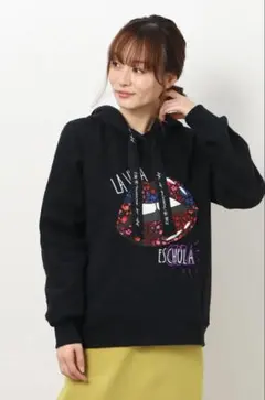 デシグアル　ウィメンズ スウェット長袖 GILDA ブラック　XSサイズ