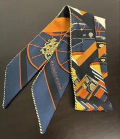 HERMES ツイリー 2本組 カマイユ 黄色、紫系 - メルカリ