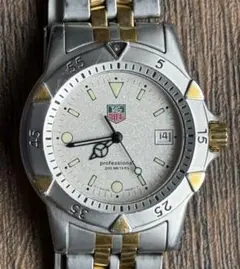 稼働 TAG HEUER WE1420-R コンビ タグホイヤー ゴールド 稼働 TAG HEUER WE1420-R コンビ タグホイヤー ゴールド - メルカリ