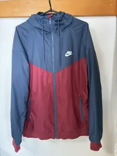 NIKE ナイキ ウィンドランナー 나일론 재킷 네이비 レッド L