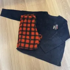 A*S様 【Disney】くまのぷーさん　モコモコ　ネイビー　ルームウェア セッ