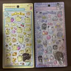 ボンボンドロップシール　ポムポムプリン　ハピダンブイ 2枚セット　国内正規品