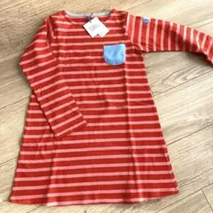 110〜120センチ　ボーダーワンピース　おそろい