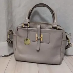 【本革】バルドロゼ BARDOT ROSE ハンドバッグ ピンクベージュのサムネイル