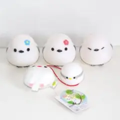 ふくふくシマエナガ ほわほわフロッキーソフビ＋ふくふくシマエナガ
