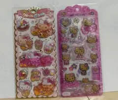 ＊正規品＊ハローキティ キラキラウォーター＆ドロップジュエルシール 2点セット