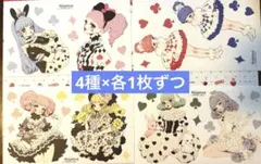 meundori様×unichoco様ステッカー　おすそわけ　 4種各1枚ずつ