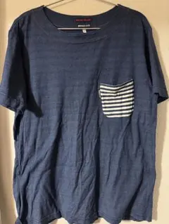 BLUE BLUE インディゴブルー 半袖Tシャツ Lサイズ
