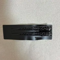 ヘアクリップ 2本セット 黒 13cm ダッカール くちばしクリップ コンコルドのサムネイル