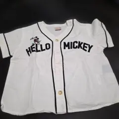 HELLO MICKEY ミッキーシャツ 90cm