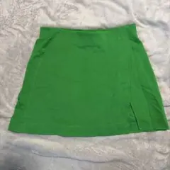H&M グリーン ミニスカート タイトスカートのサムネイル