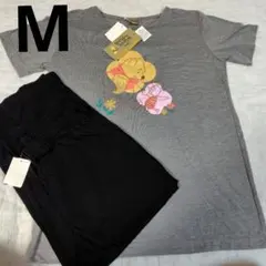 新品Disneyくまのプーさん半袖パジャマM