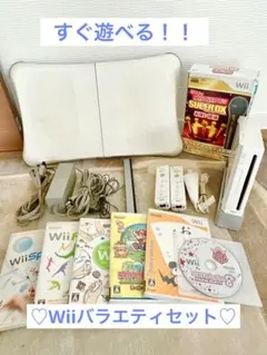 【動作確認済み】Wiiバラエティセット