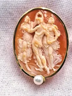 2025年最新】カメオブローチ k18の人気アイテム - メルカリ