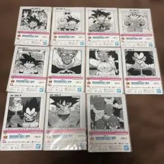 ドラゴンボール 40th 一番くじ コミックスクリアファイル　G賞　11枚セット