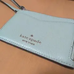 Kate Spade パスケース ライトブルー