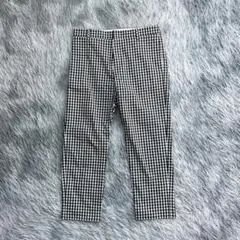 【ROPE】ギンガムチェック アンクルパンツ 綺麗め クロップド丈 36サイズのサムネイル